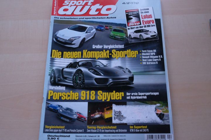Deckblatt Sport Auto (04/2010)